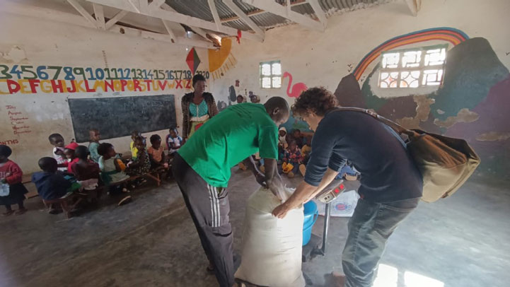 Diogo-from-Switzerland-working-in-the-local-school-in-Malawi
